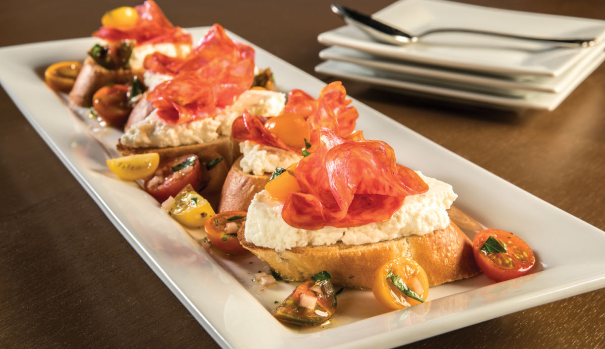 Ricotta Soppressata Toast