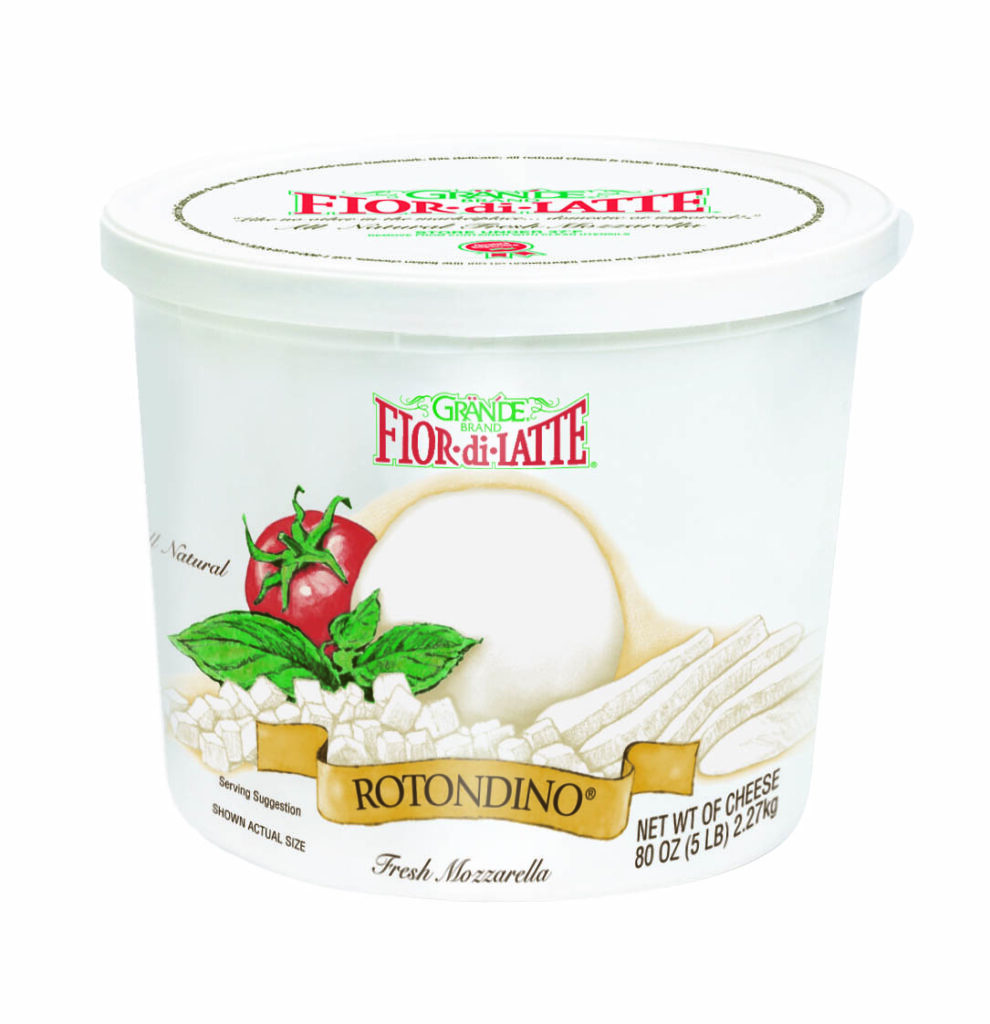 00164-Grande Fresh Mozzarella Rotondino  5lb