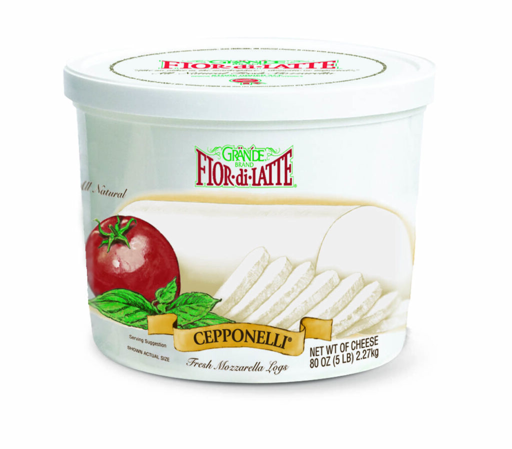 00165-Grande Fresh Mozzarella Cepponelli 5lb