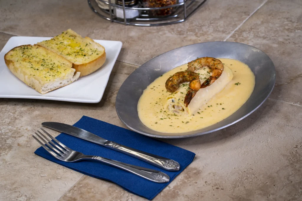 Smoked Shrimp Manicotti