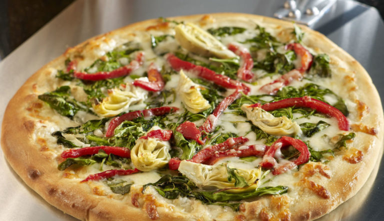 50 50 blend on pizza