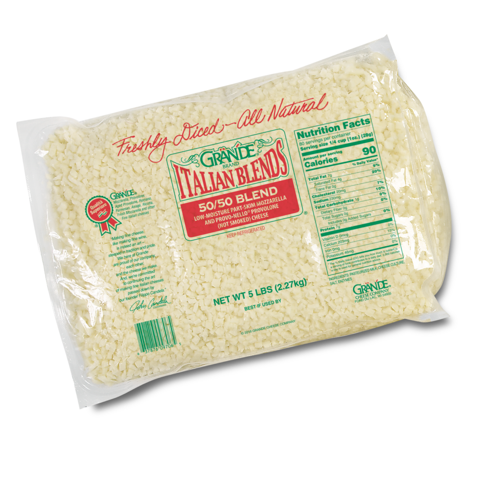 00706-Grande 50/50 Blend Dice 5lb