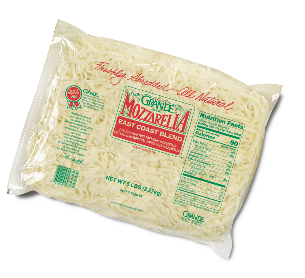 00717-Grande East Coast Blend Shred 5lb