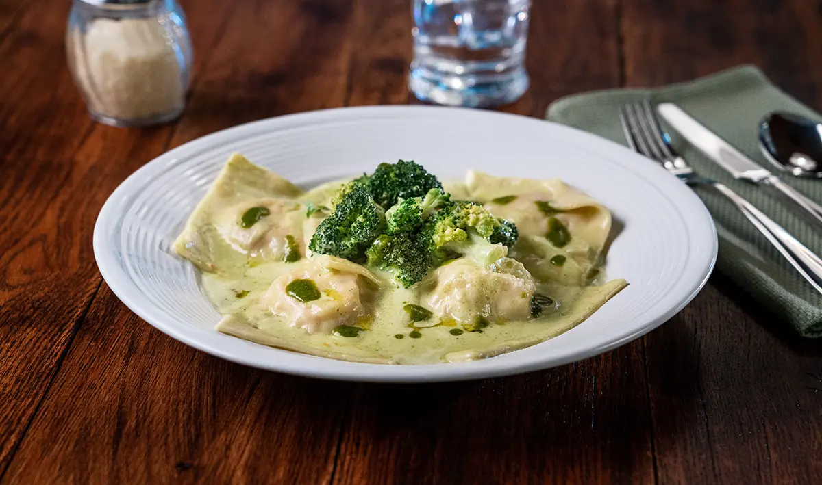 Fresh Mozzarella Lobster Ravioli