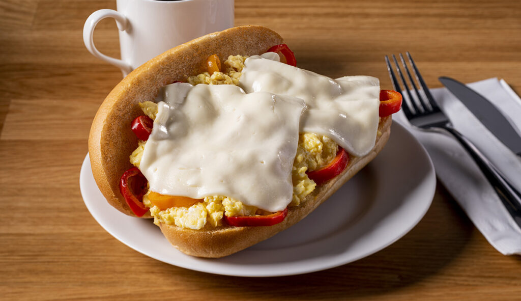 peppers egg sandwich