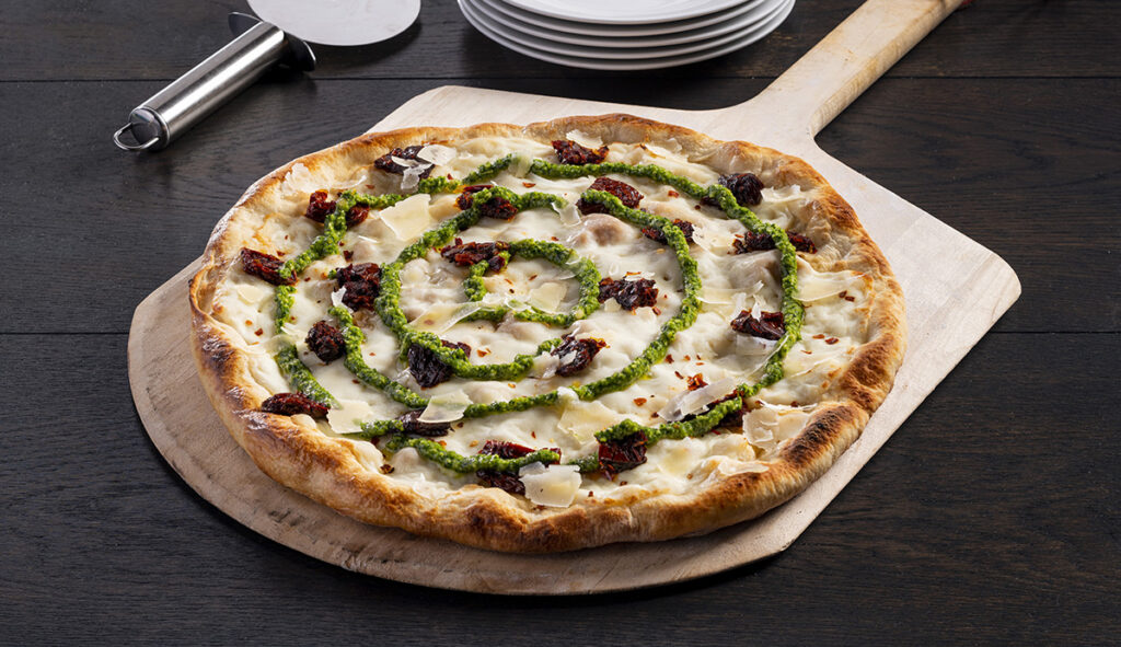 pesto pizza