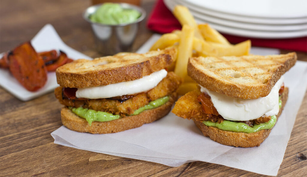 chicken caprese panini