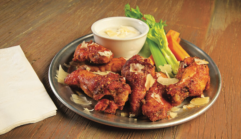 parmesan garlic wings