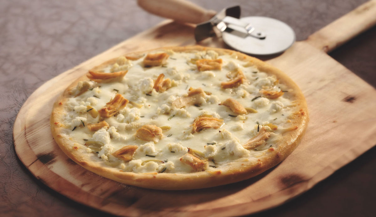 Garlic Chicken Pizza