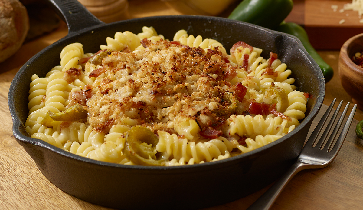 bacon mac and cheeese