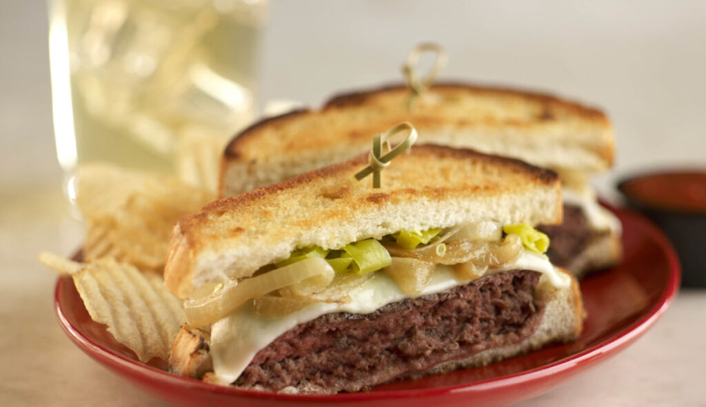 meatball patty melt