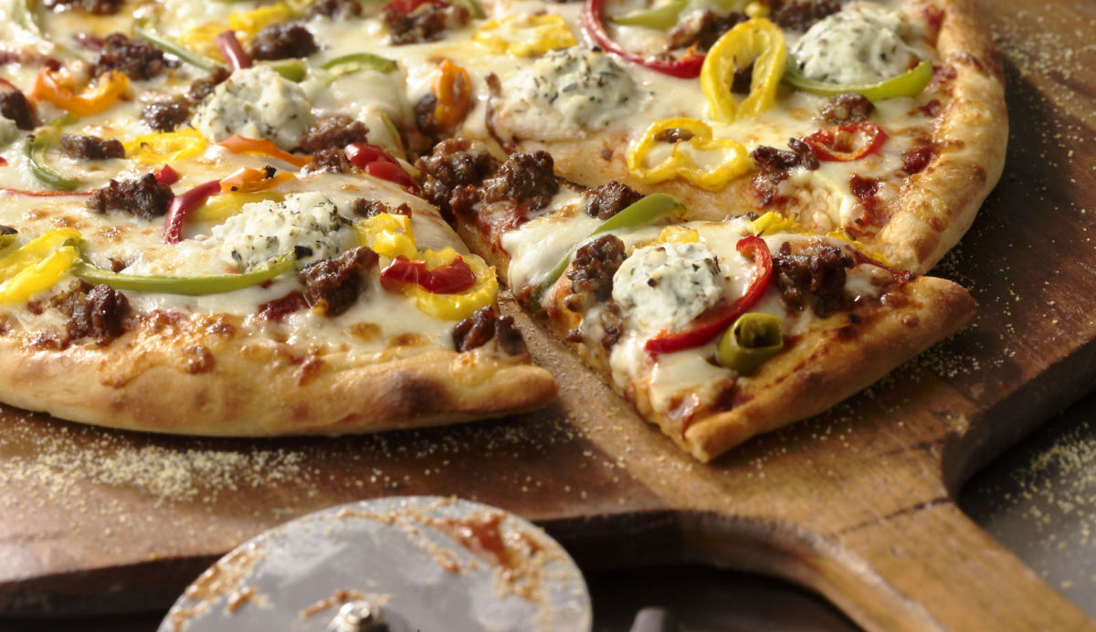 sausage pepper pizza