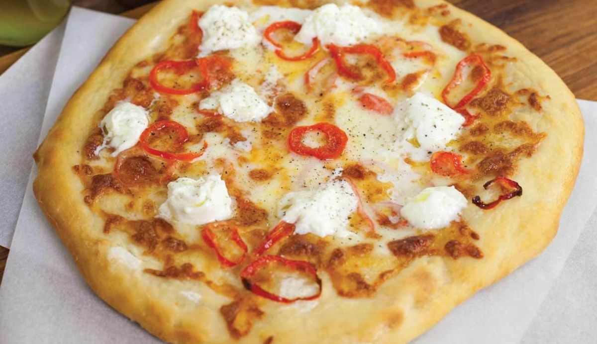 Burrata Pizza Bianca