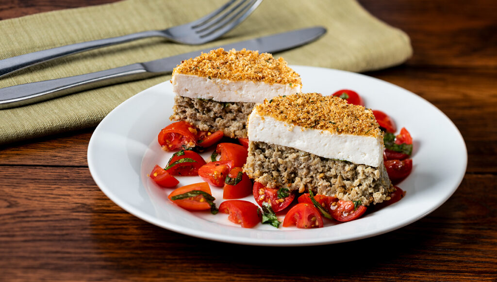 Eggplant Ricotta Bake