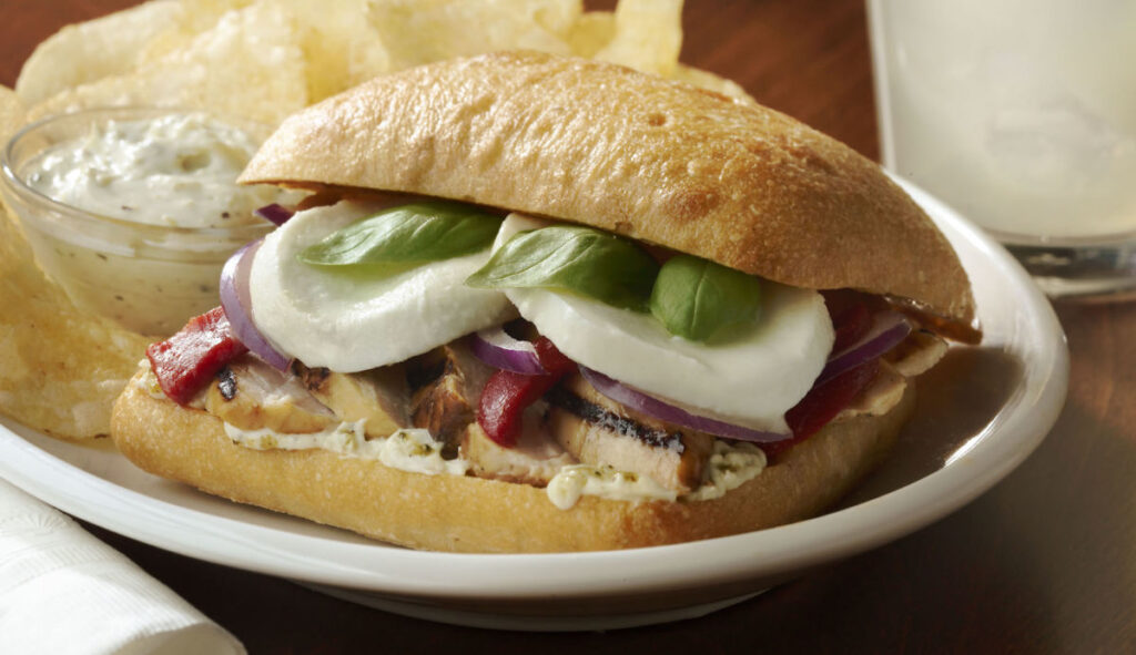 grilled chicken ciabatta
