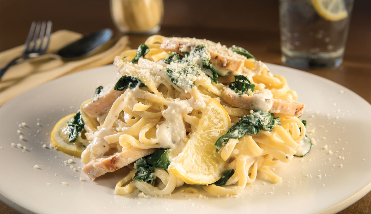 Lemon Ricotta Chicken Linguine