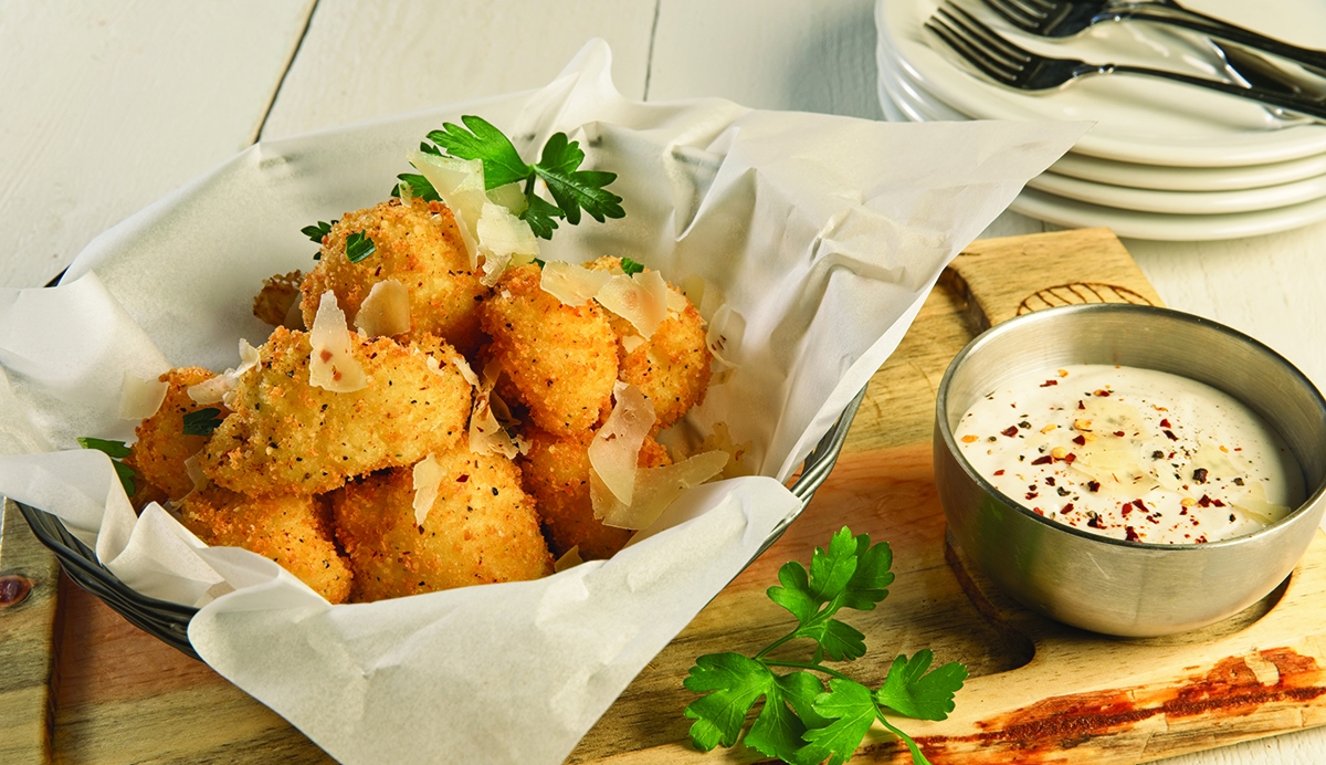 Parmesan Cauliflower Fritto