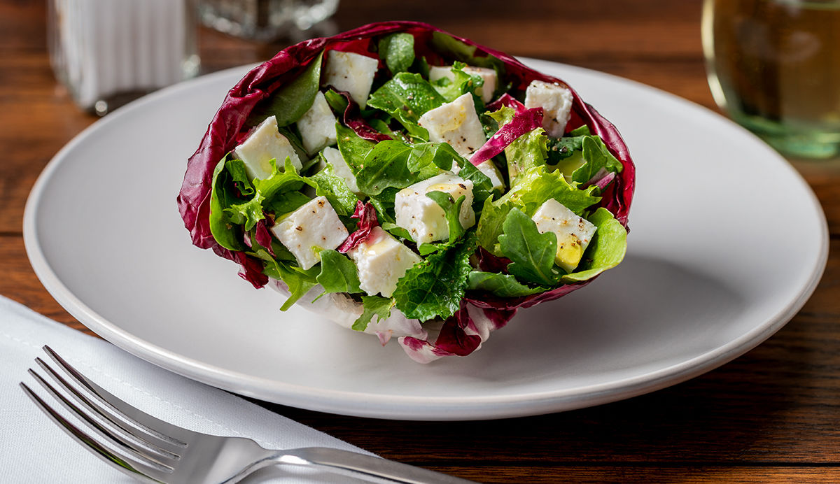 Radicchio Ricotta Salad Cup