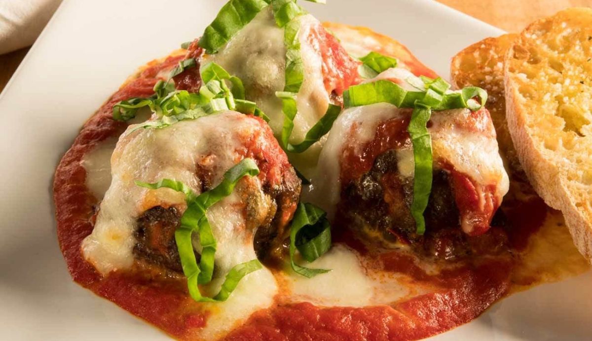 meatballs burrata