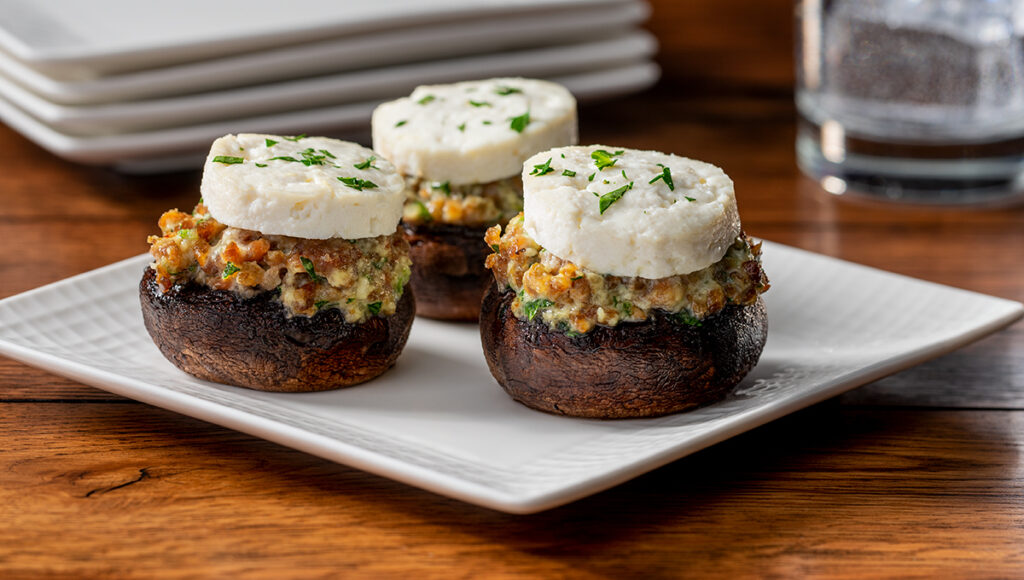 stuffed mushrooms
