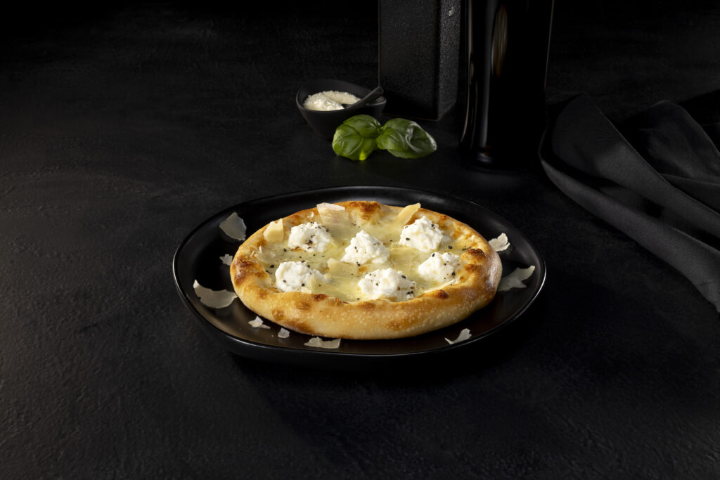 Three Cheese Pizzetta