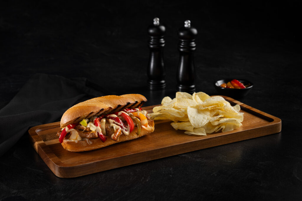 Szechuan Blazing Beef Sandwich